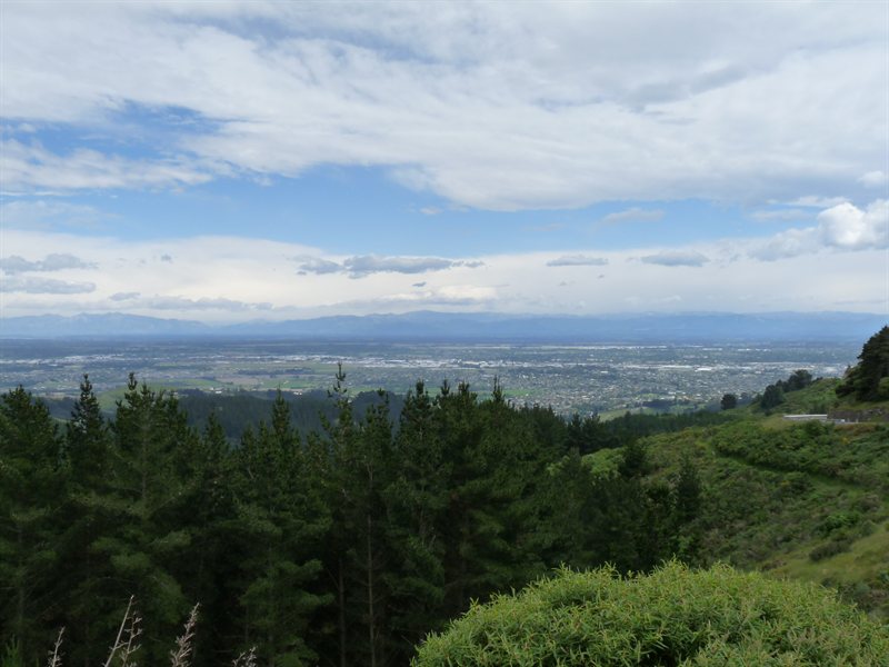 View over Christchurch