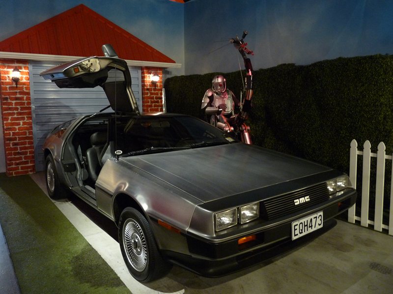 Delorean at the WOW Classic Car Gallery