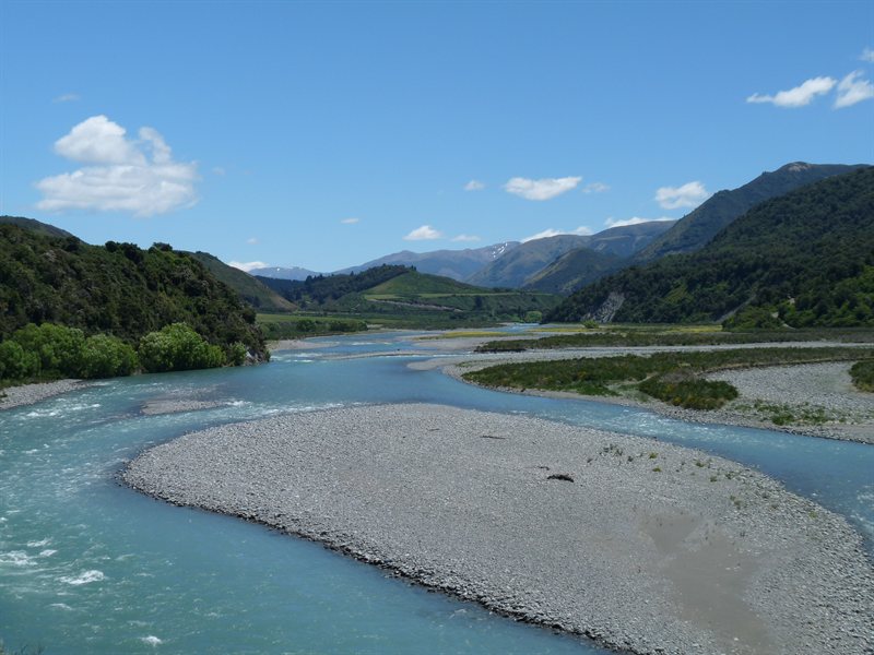 Mountain views over Lewis Pass