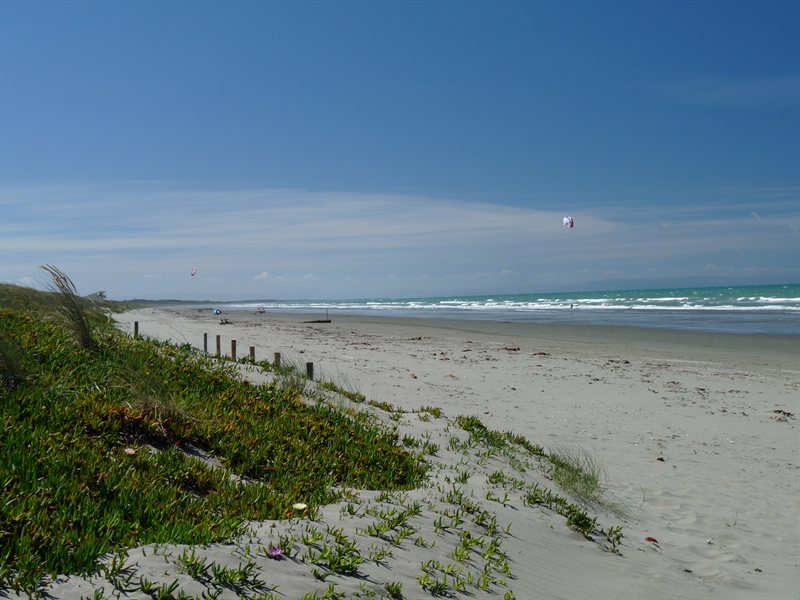 North Brighton Beach in Christchurch