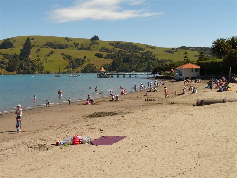 Akaroa beach