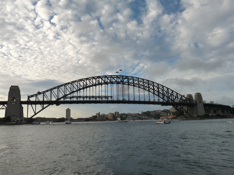 Sydney Harbour Bridge on New Year's Eve