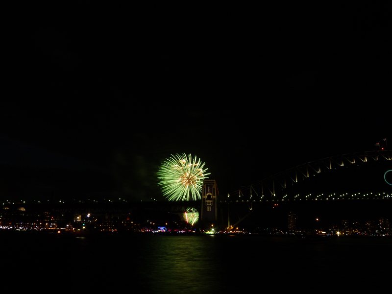 Sydney Family Fireworks on New Year's Eve