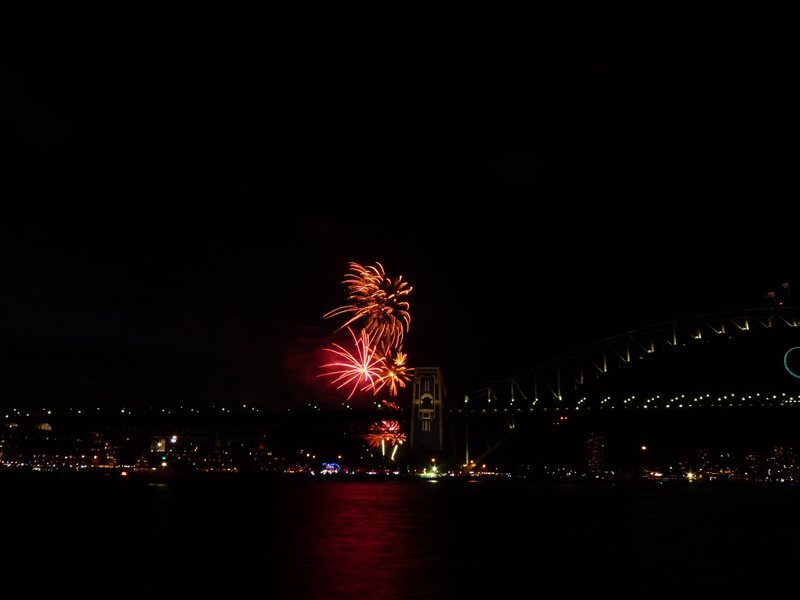 Sydney Family Fireworks on New Year's Eve