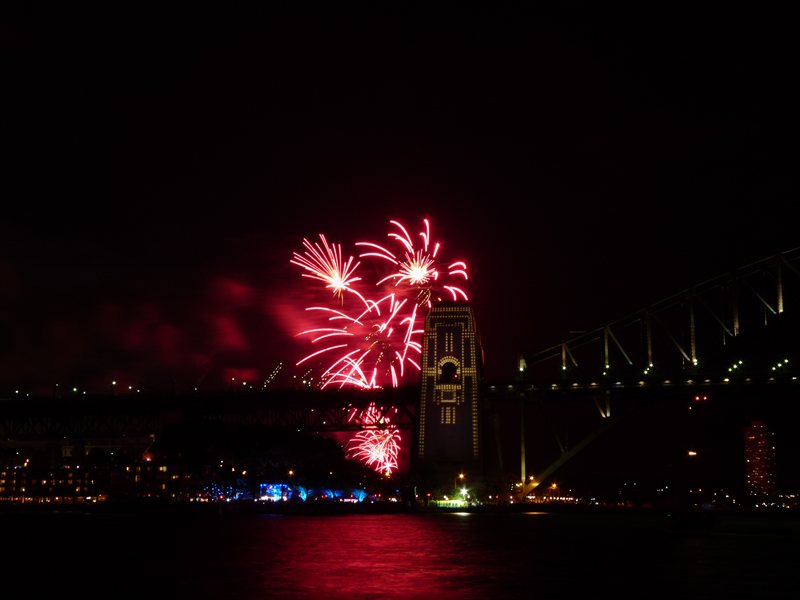 Sydney Family Fireworks on New Year's Eve