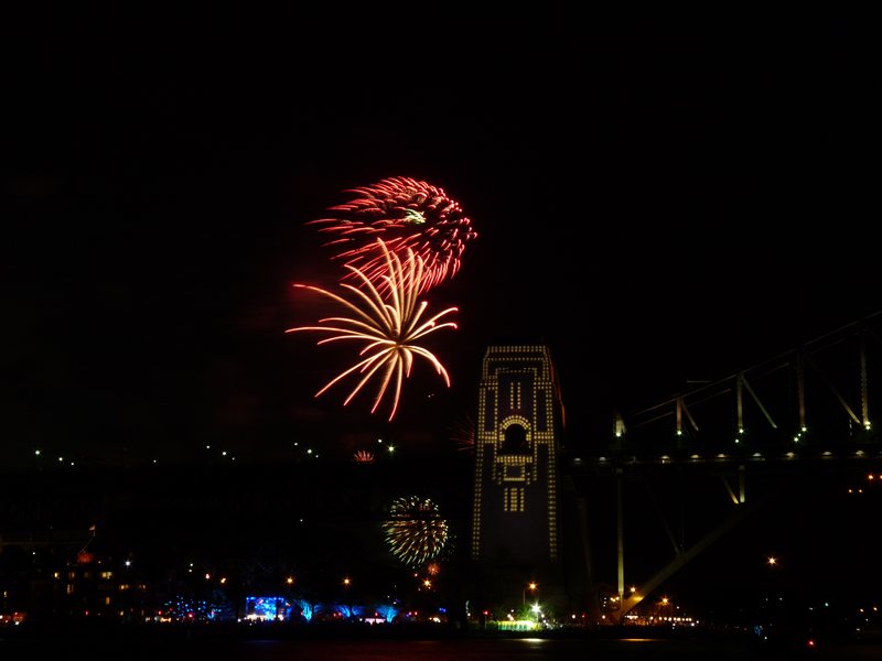Sydney Family Fireworks on New Year's Eve