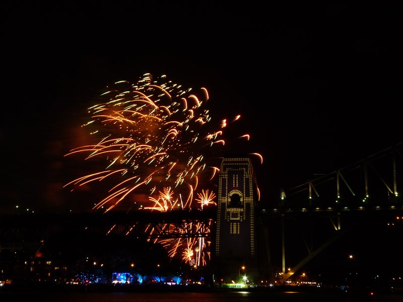 Sydney Family Fireworks on New Year's Eve