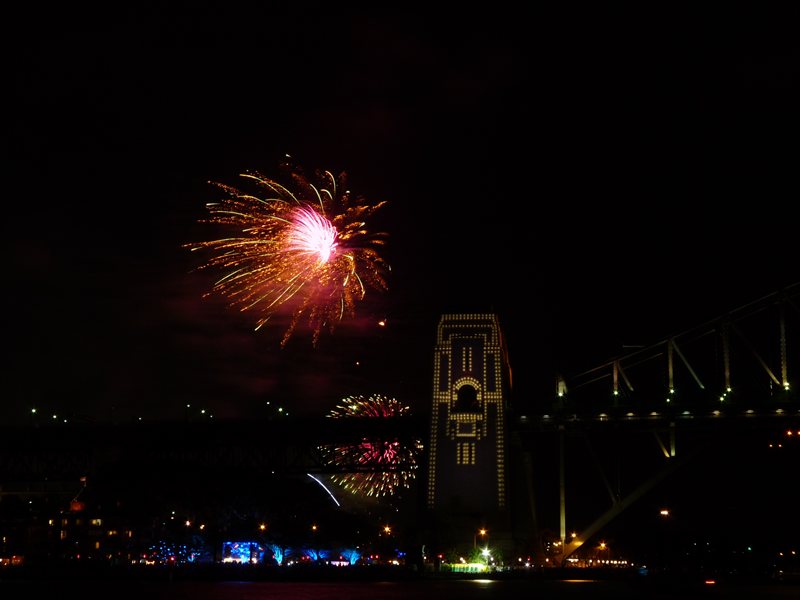 Sydney Family Fireworks on New Year's Eve