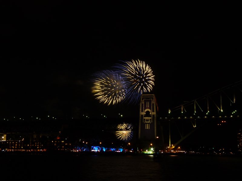 Sydney Family Fireworks on New Year's Eve