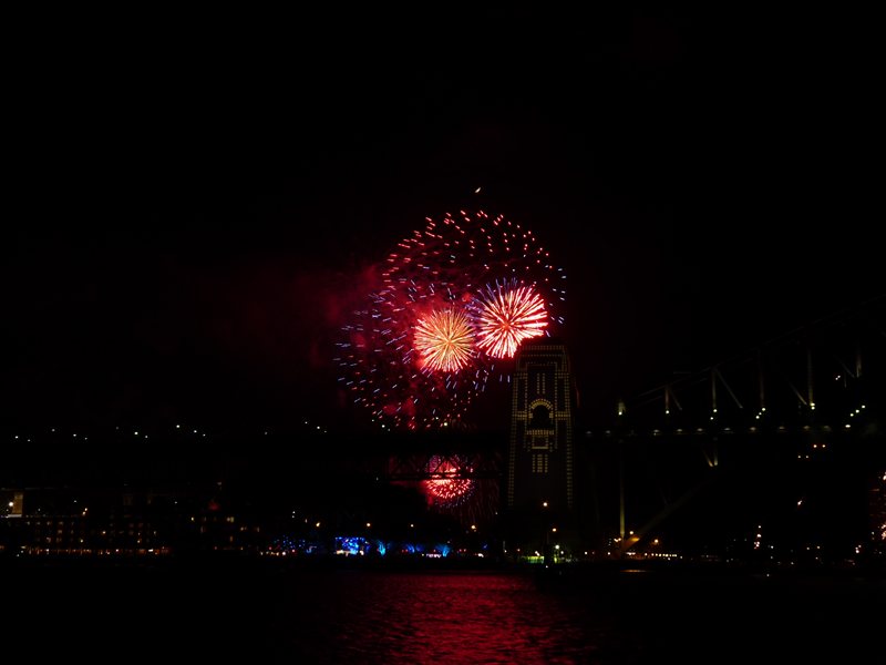 Sydney Family Fireworks on New Year's Eve