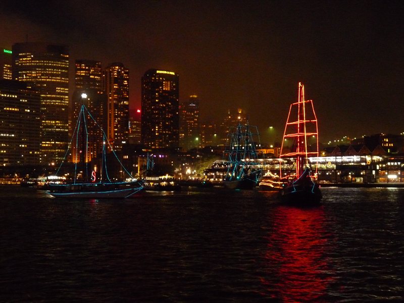 Circular Quay on New Year's Eve