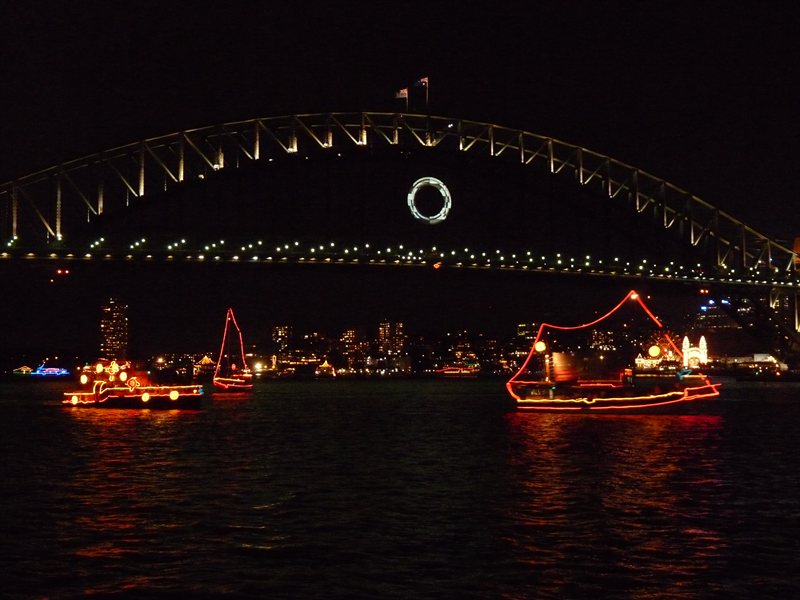 Sydney Harbour Bridge on New Year's Eve