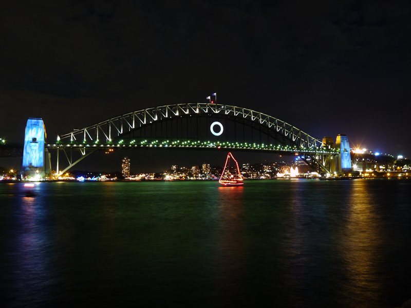 Sydney Harbour Bridge on New Year's Eve