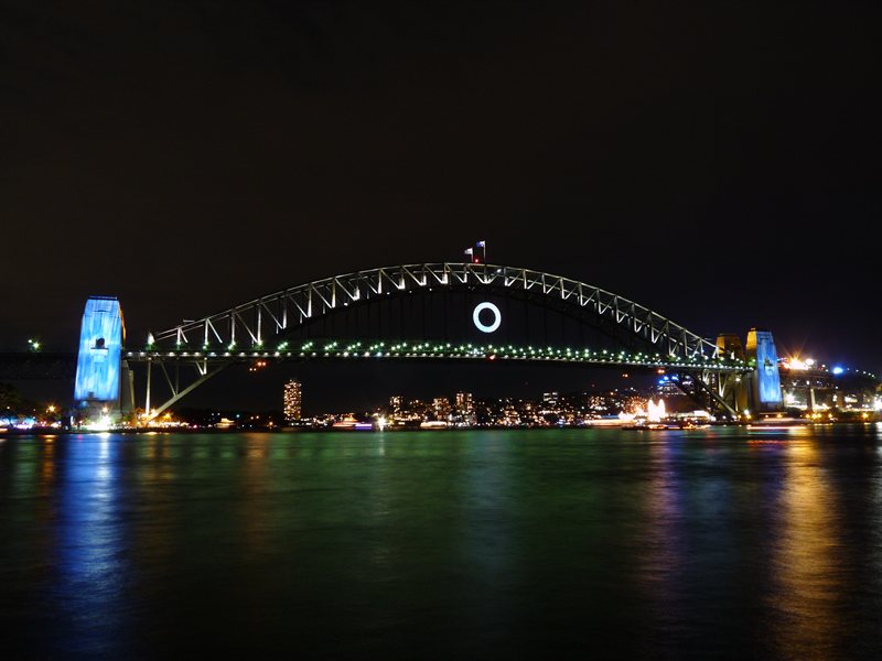 Sydney Harbour Bridge on New Year's Eve