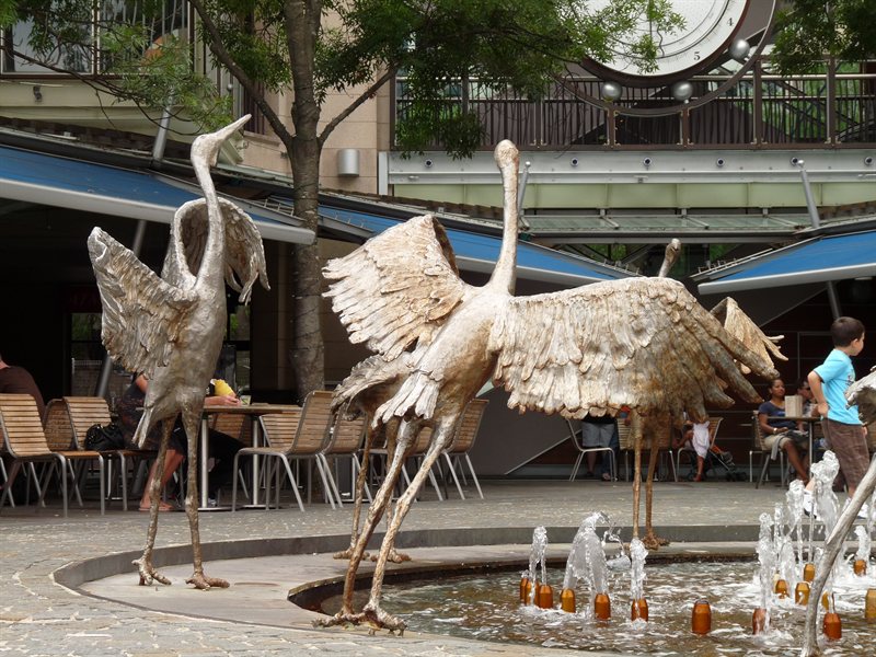Sculptures at Darling Harbour