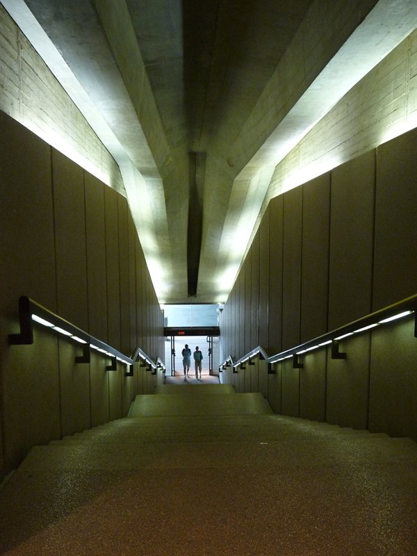 Steps inside the Opera House