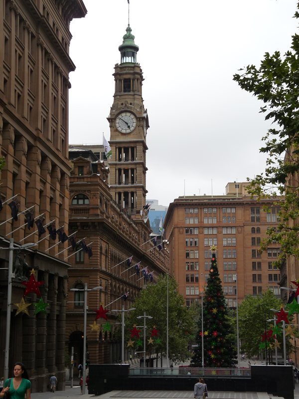 Christmas decorations in Sydney