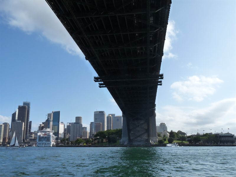 Underneath the Harbour Bridge