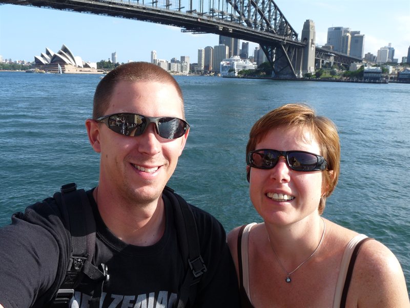 Us at Milson's Point