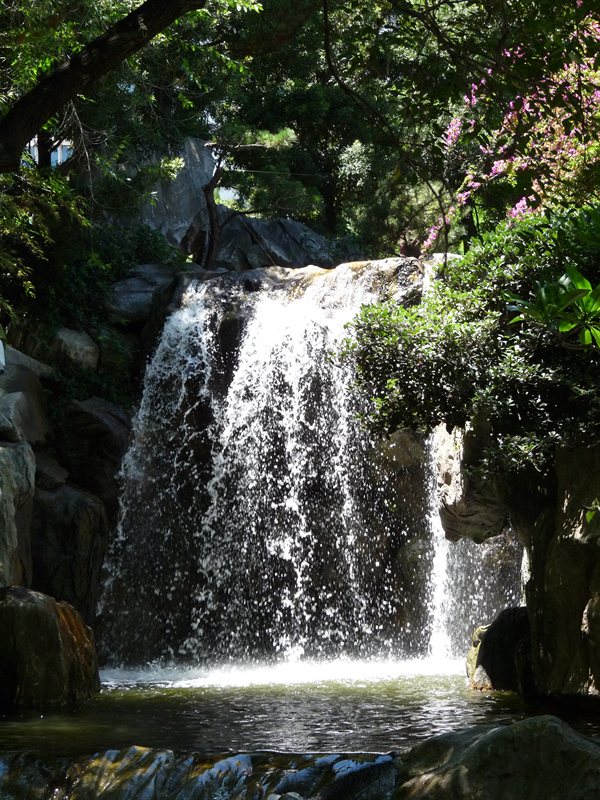 Waterfall in the Chinese Gardens
