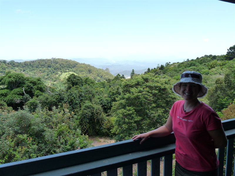 Claire at O'Reillys cafe