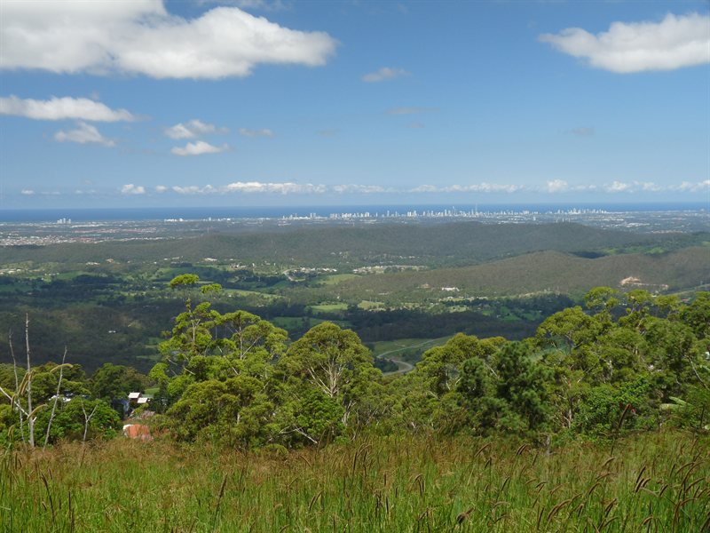 Surfers Paradise from Mount Tamborine