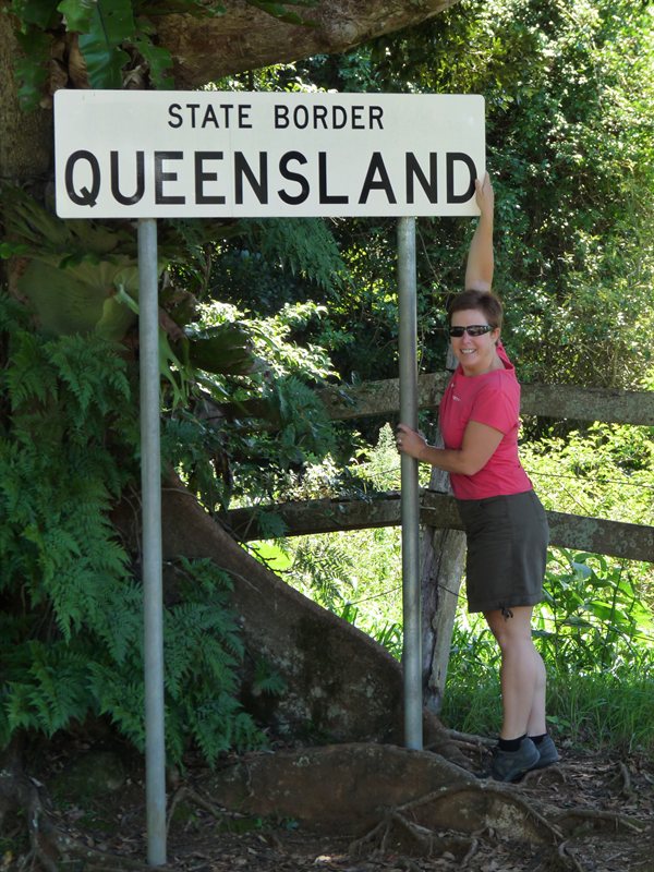 Claire at the border