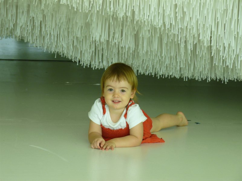 Sofia in the "String Room"