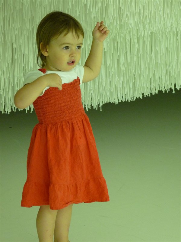 Sofia in the "String Room"