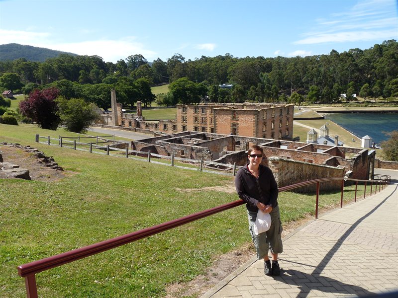Claire at Port Arthur