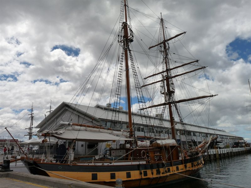 Elizabeth Dock in Hobart