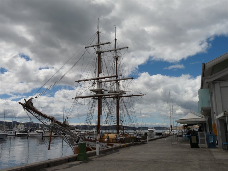 Elizabeth Dock in Hobart