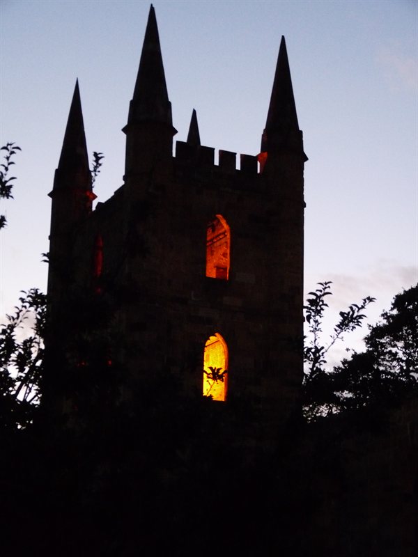 Ruined church at Port Arthur