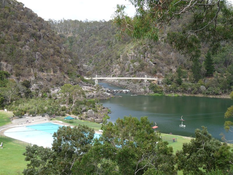 First Basin at Cataract Gorge