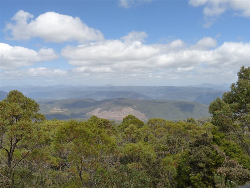 View from Mount Claude