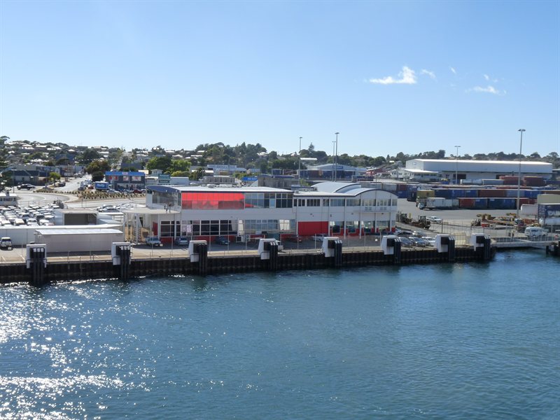 Spirit of Tasmania terminal in Devonport