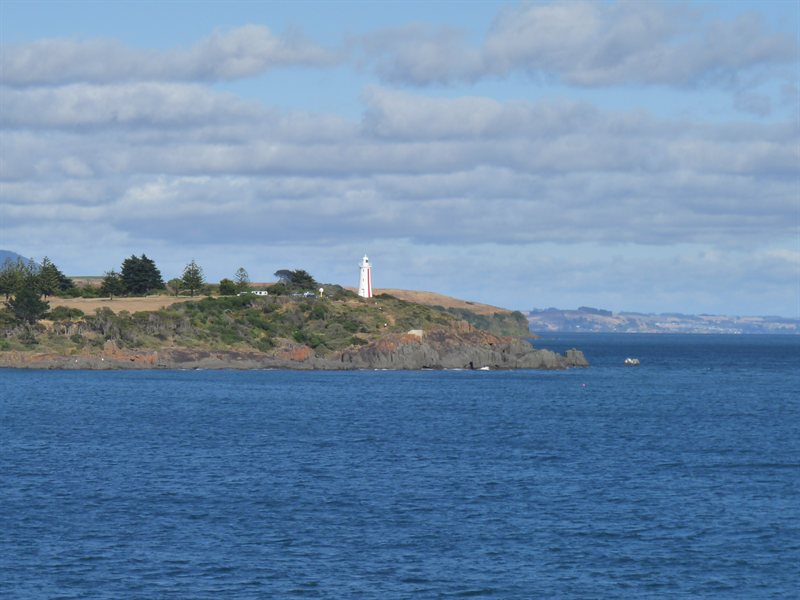 Devonport lighthouse from the ferry