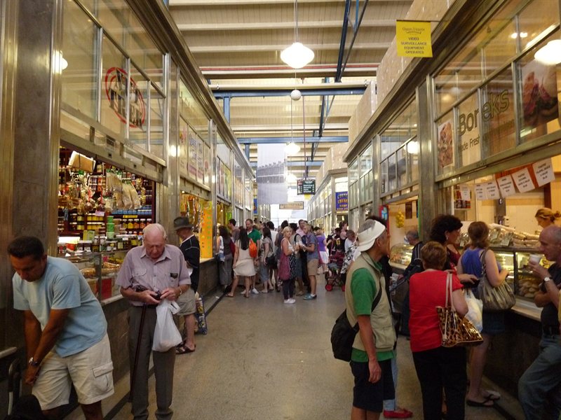 Inside Queen Victoria Markets