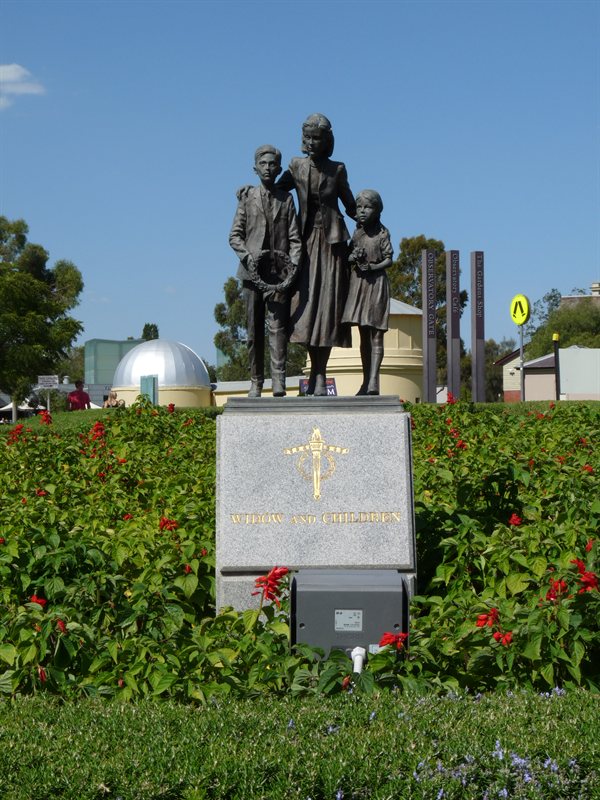 "Widows and Children" Memorial Garden at The Shrine of Remembrance