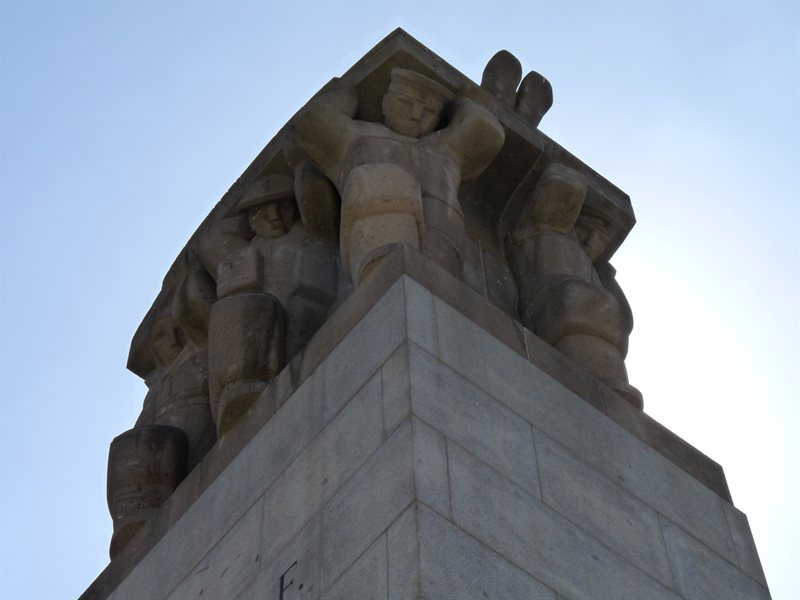 The cenotaph at the Shrine of Remembrance
