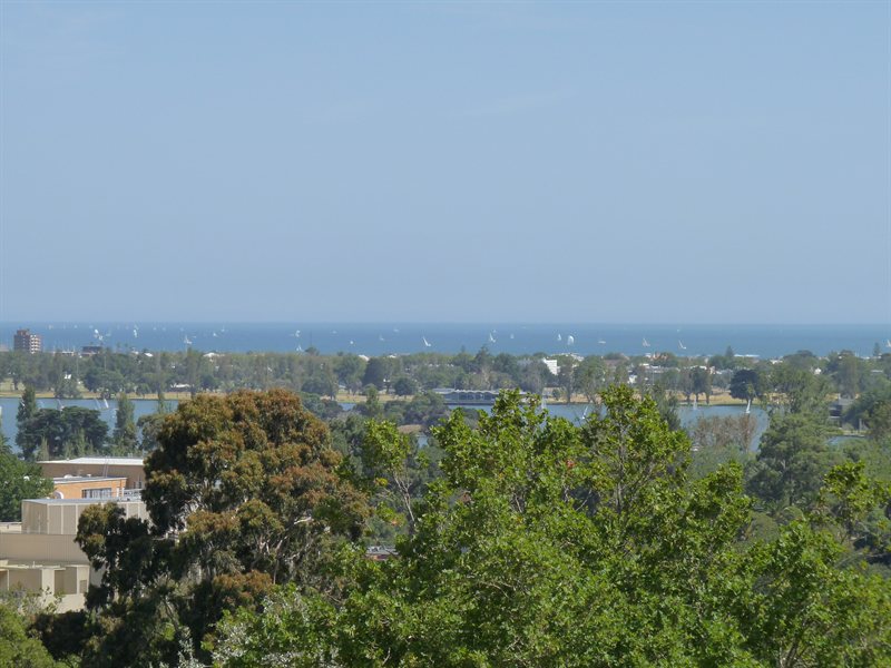 View from the Shrine of Remembrance