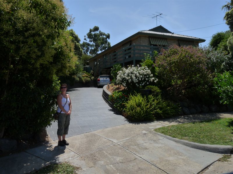 Outside Harold's place