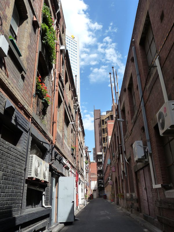 One of Melbourne's laneways