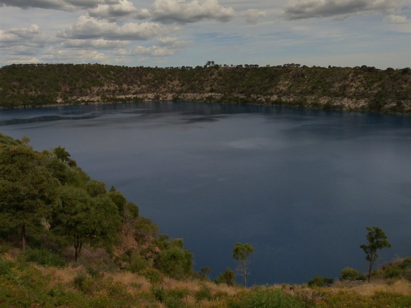 Blue Lake in Mount Gambier