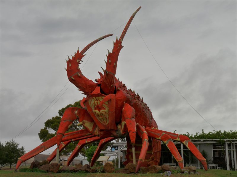 The giant lobster!