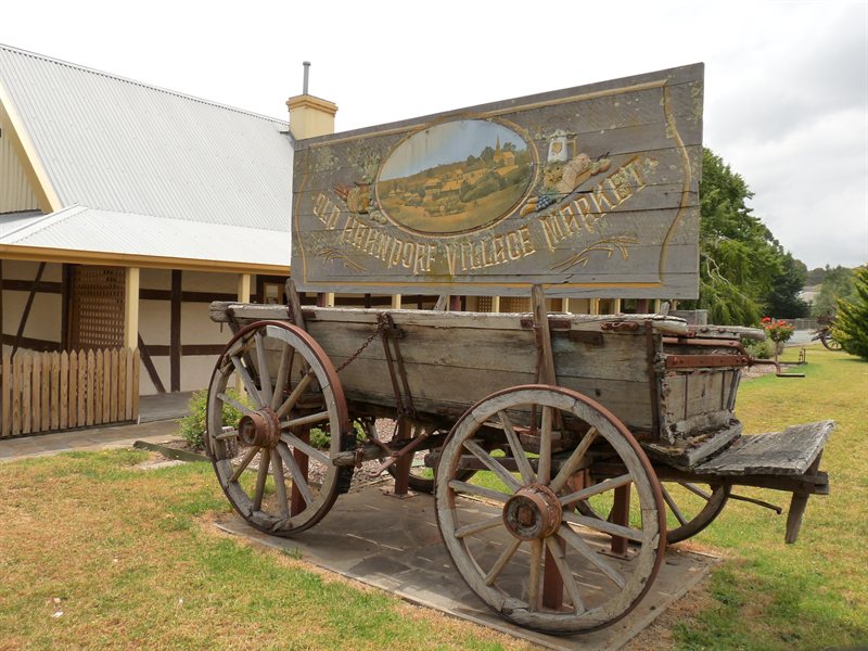 Old cart in Haandorf