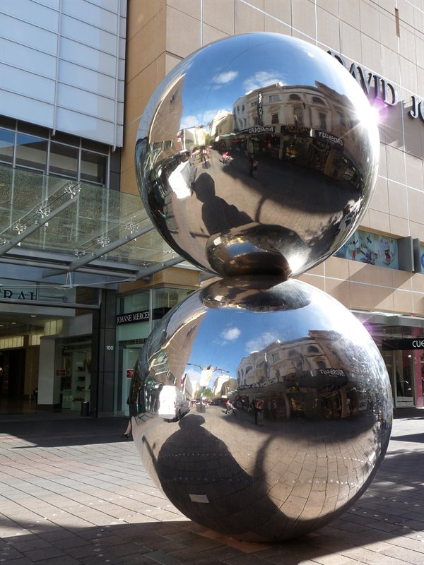 The Malls Balls, Rundle Mall, Adelaide