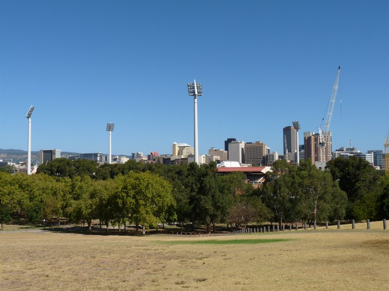 The Adelaide Oval and CBD
