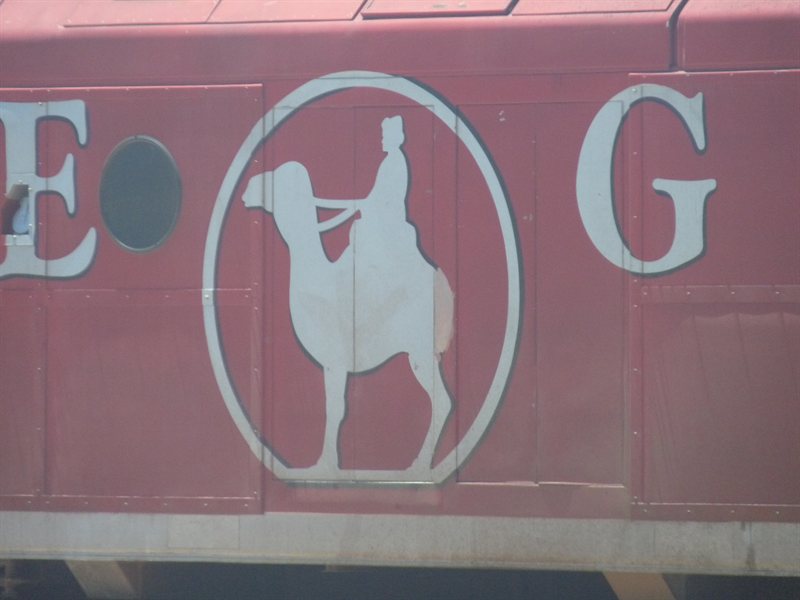 Ghan locomotive