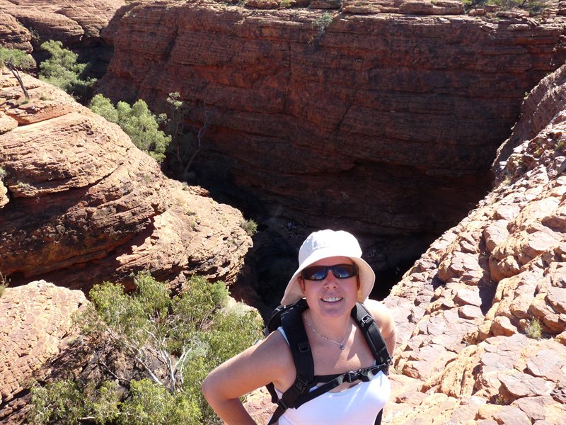Claire at Kings Canyon